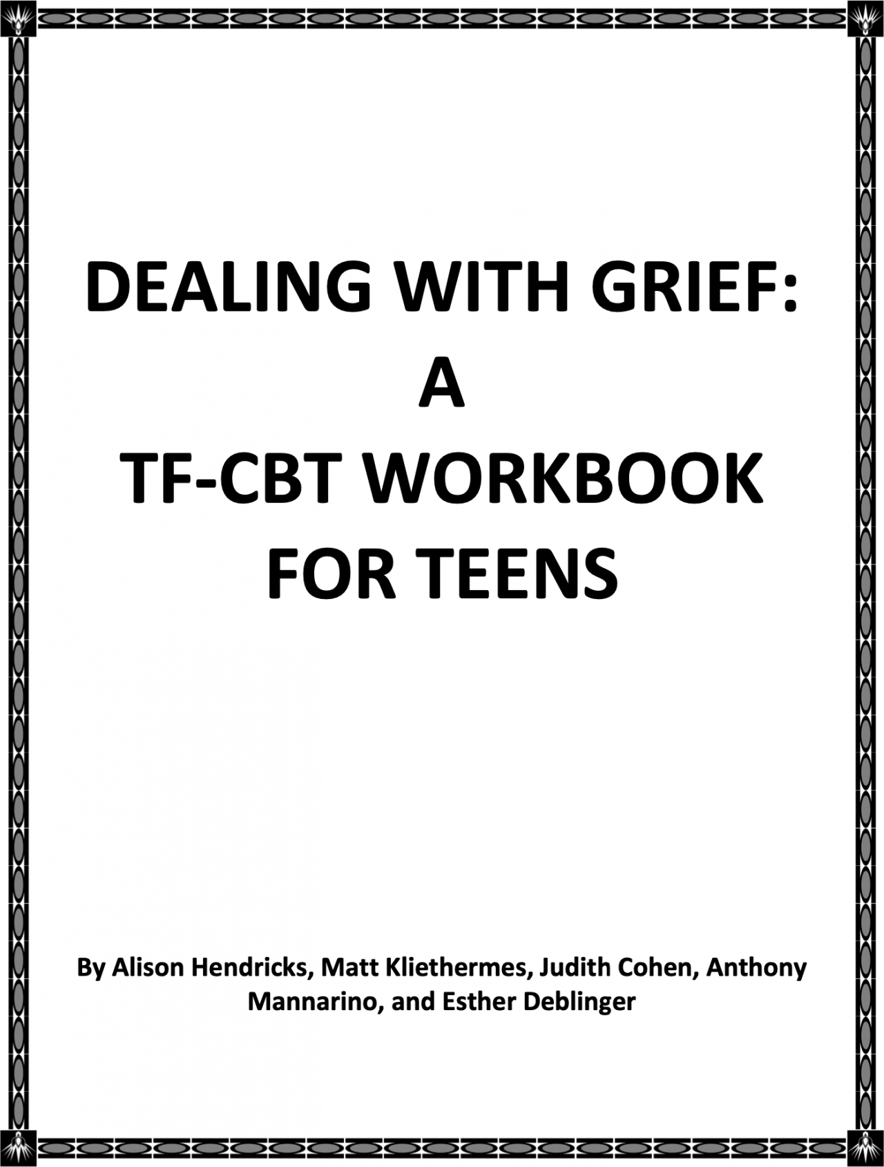 Tf Cbt Workbook Pdf
